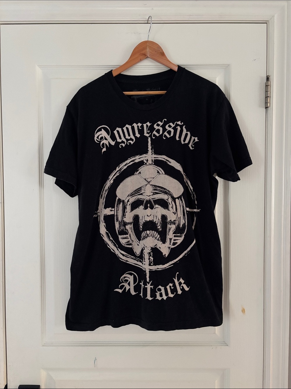 Black Helmet T-shirt